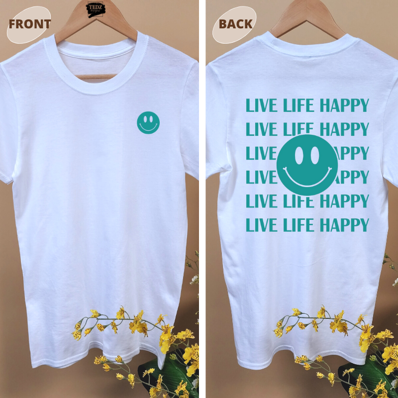 LIVE LIFE HAPPY TEE Summer Edition!