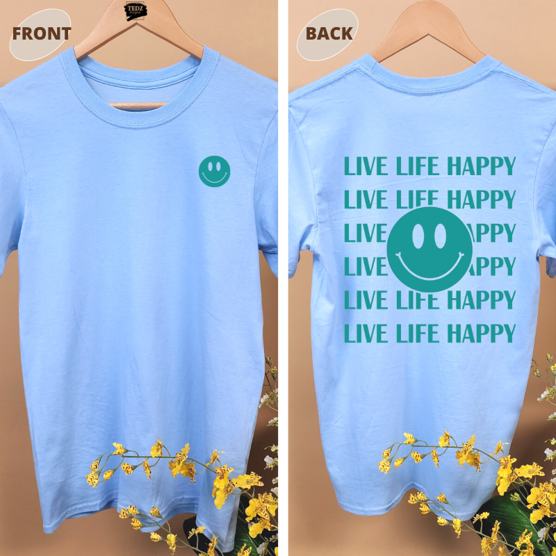 LIVE LIFE HAPPY TEE Summer Edition!