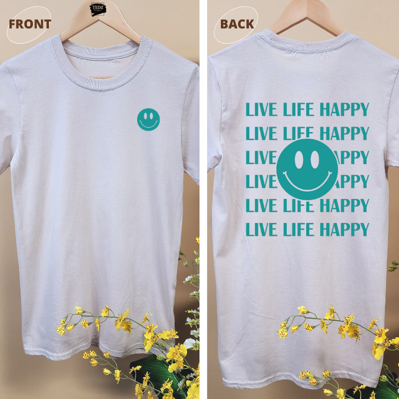 LIVE LIFE HAPPY TEE Summer Edition!