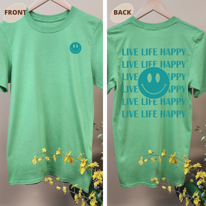 LIVE LIFE HAPPY TEE Summer Edition!