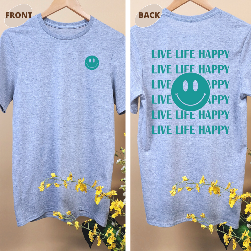 LIVE LIFE HAPPY TEE Summer Edition!