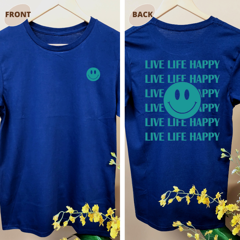 LIVE LIFE HAPPY TEE Summer Edition!