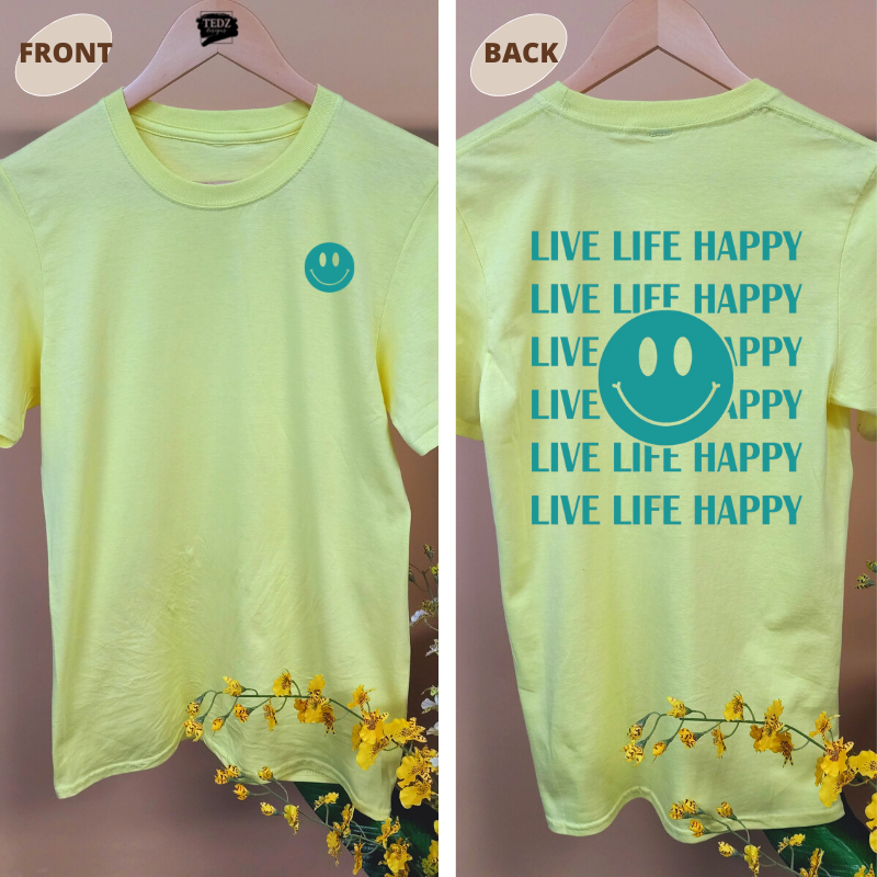 LIVE LIFE HAPPY TEE Summer Edition!