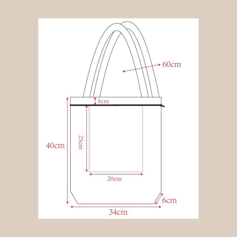 SMALL BUSINESS BIG MIND TOTE BAG